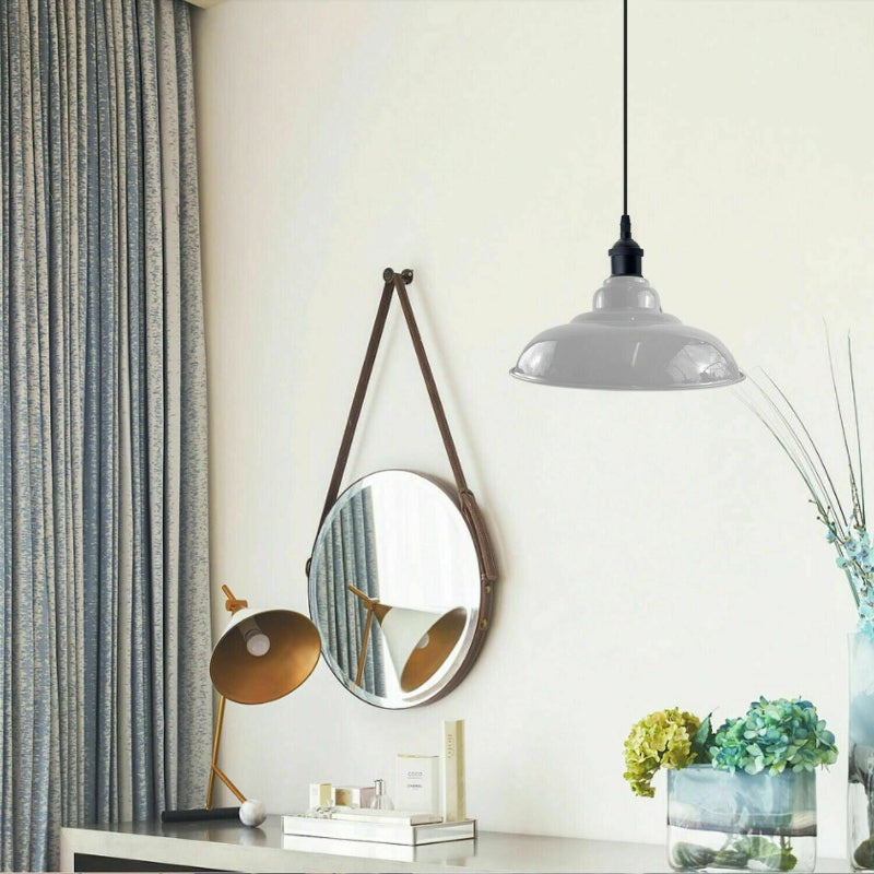 Retro Vintage Industrial E27 Deckenlampen Pendel Hängelampe Licht