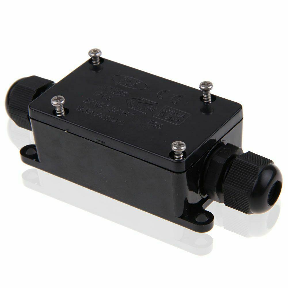 2/3-Wege IP65 wasserdichte Anschlussdose Erdkabel Leitungsschutzstecker