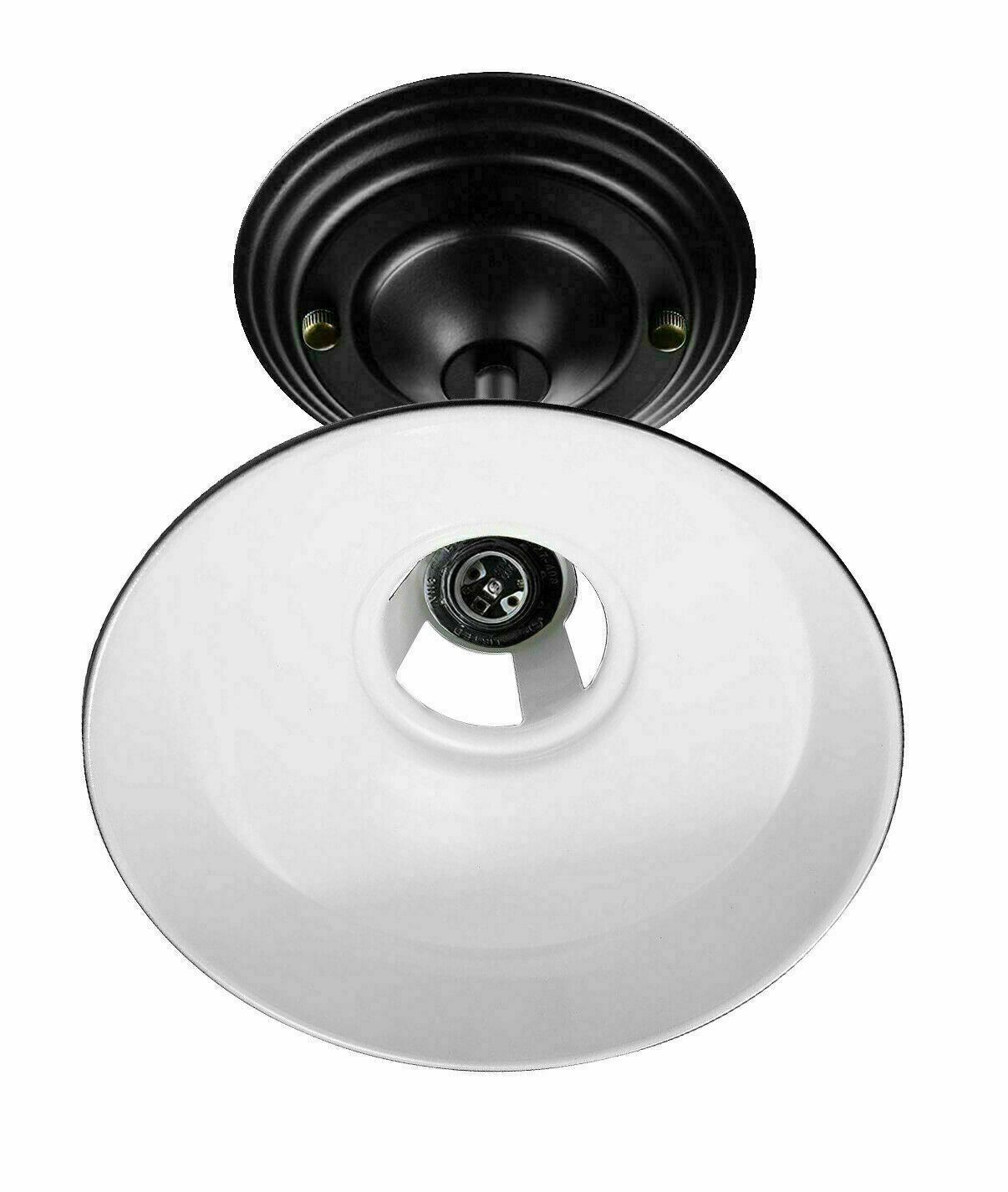 Schwarze Farbe ohne Glühbirne Retro Vintage Ceiling Pendant Light Hanging lamp Industrial design 240V