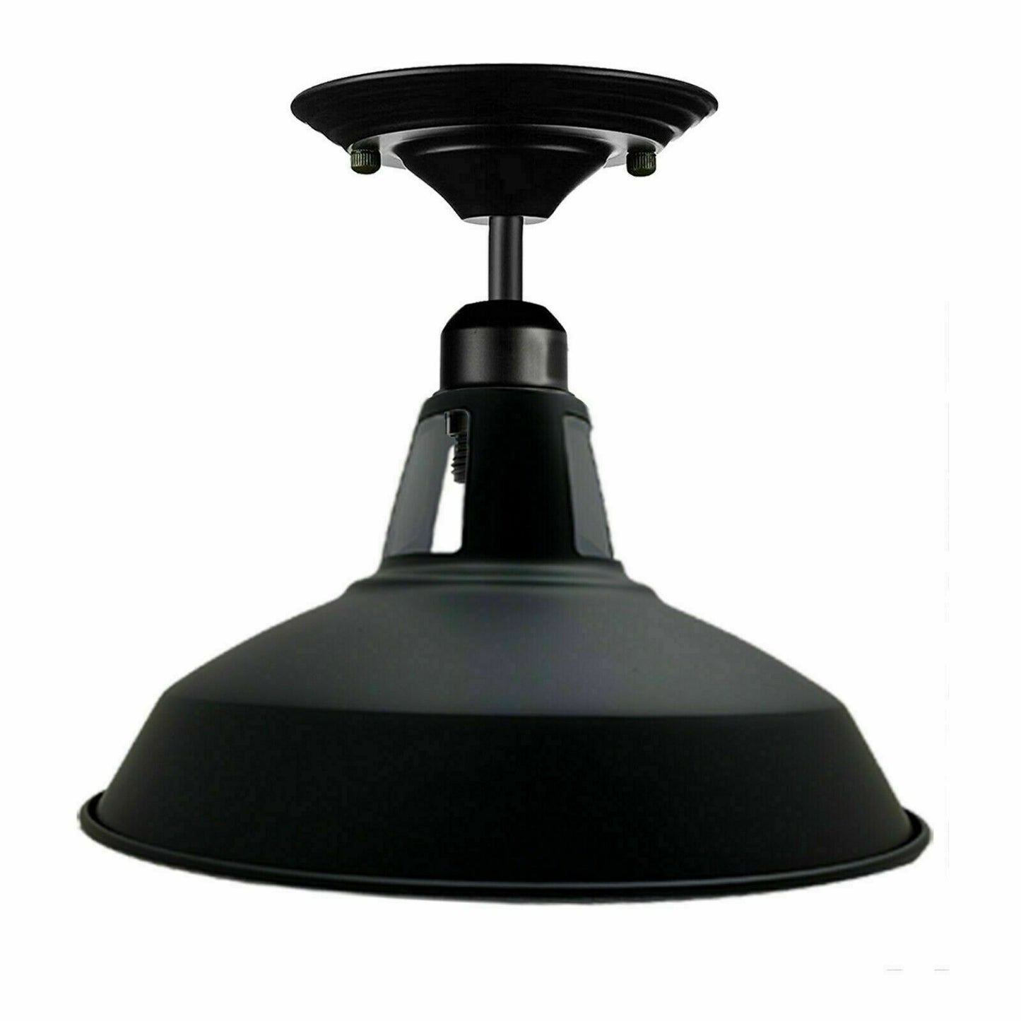 Schwarze Farbe ohne Glühbirne Retro Vintage Ceiling Pendant Light Hanging lamp Industrial design 240V