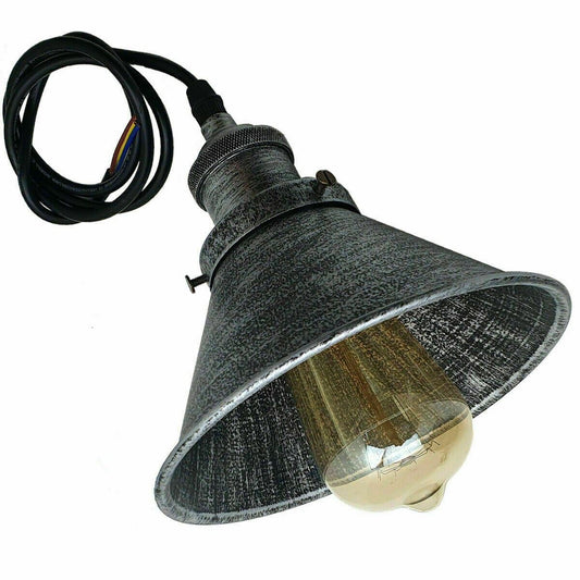 Moderne hängelampe kabel beleuchtung Gebürstetes Silber