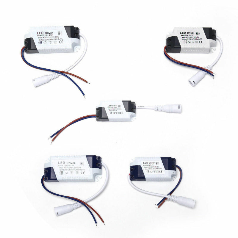 AC-DC Transformator LED-Treiber 3W 7W 12W 18W 25W 36W 50W 300mA Netzteil Transformator