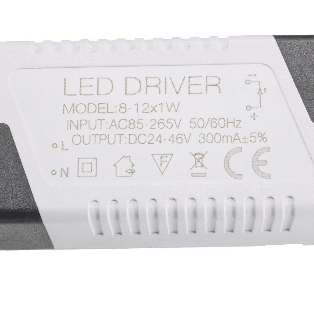 led trafos lichternetze aussen led lichtervorhang 8-12W 300mA DC 25-45V Kompakt-Konstantstrom-LED-Treiber