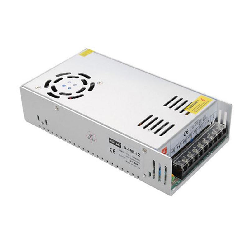DC12V 480W IP20 Universal geregelter Schalt-LED-Transformator