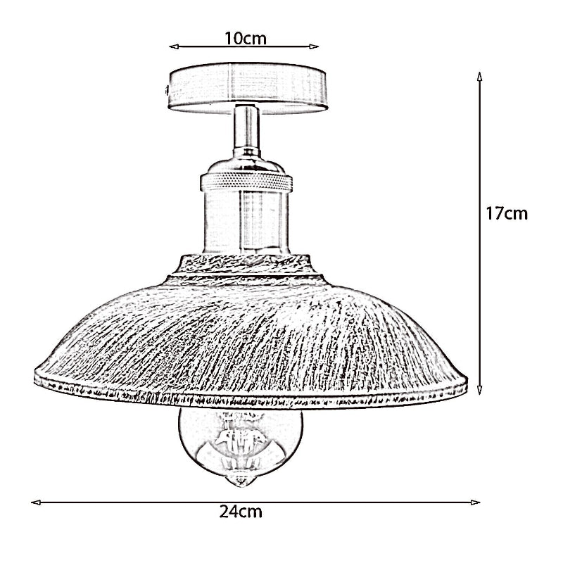 LED Deckenleuchten & Deckenlampen Rund Ø 24cm