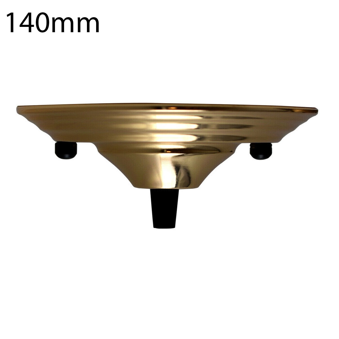 153 mm Single Outlet Drop Metall Frontmontage Deckenrosette