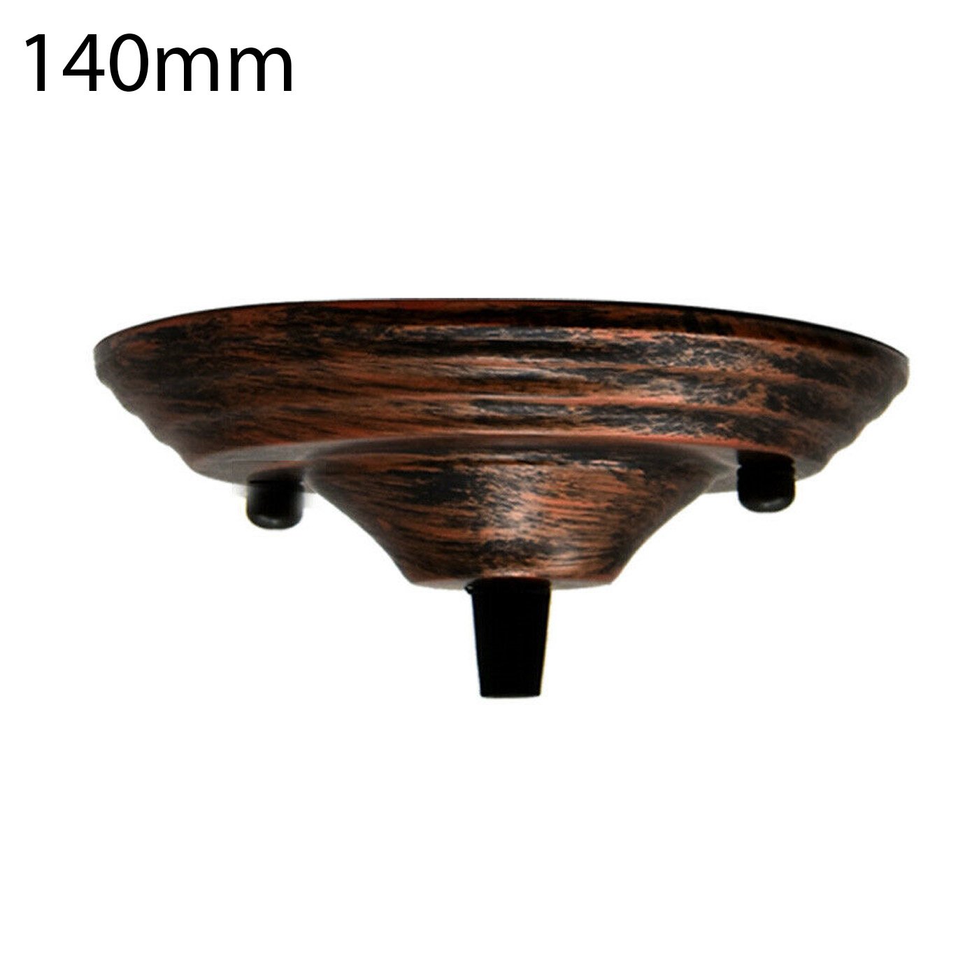 151 mm Single Outlet Drop Metall Frontmontage Deckenrosette
