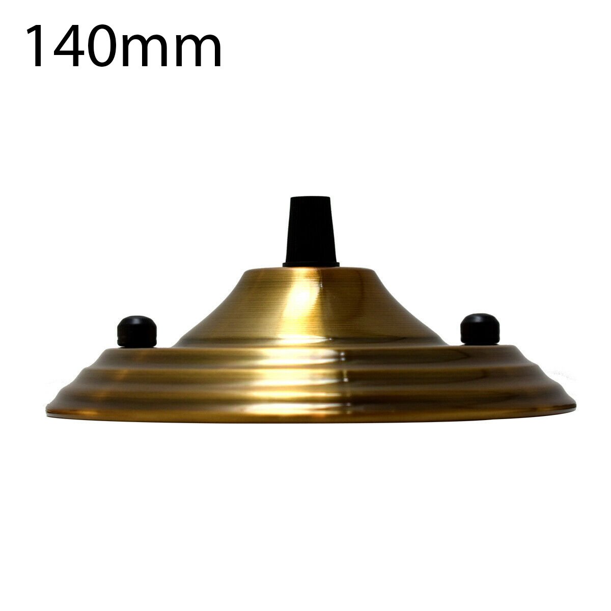 156 mm Single Outlet Drop Metall Frontmontage Deckenrosette