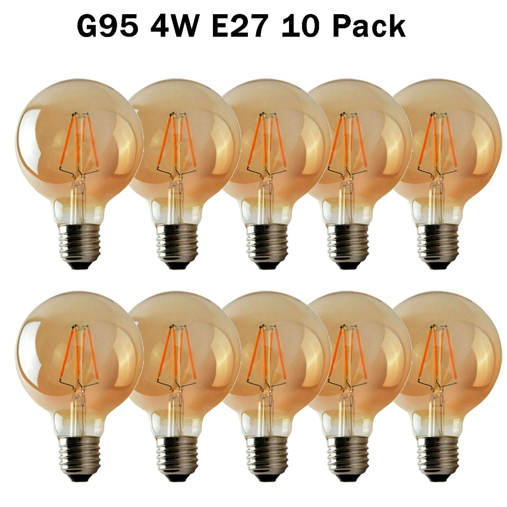 Vintage E27 LED Glühbirne Dimmbare 4Watt Glühbirne