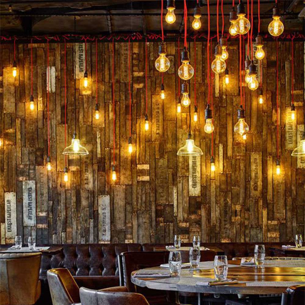 Glühbirne E27 LED Retro Dimmbare G125 8W Glühbirne