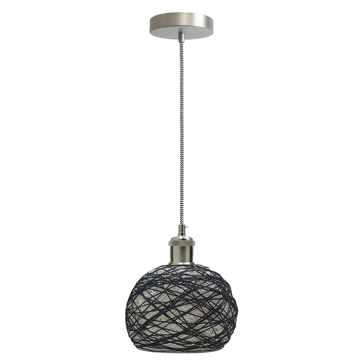 Industrie Vintage Lampe Retro Deckenlampe Pendelleuchte Kronleuchter E27 Käfig