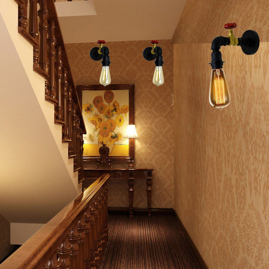 Industrial Steampunk Retro Röhre Wandleuchte leuchten