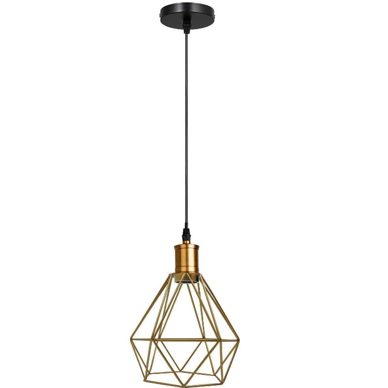 Gelb Käfig-deckenleuchte & hängelampe Ø 20cm Deckenlampe