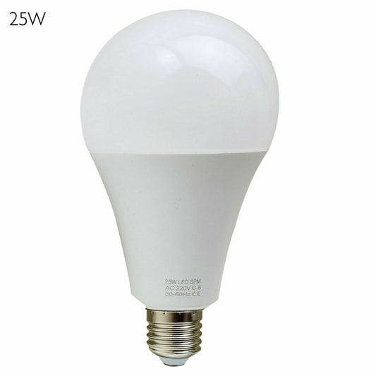 25 W E27 Schraub-LED-Licht GLS-Lampen, energiesparende Edison Cool White 6000 K nicht dimmbare Lichter