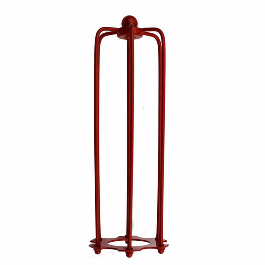 Red Metal Vintage Retro Industriedrahtkäfig