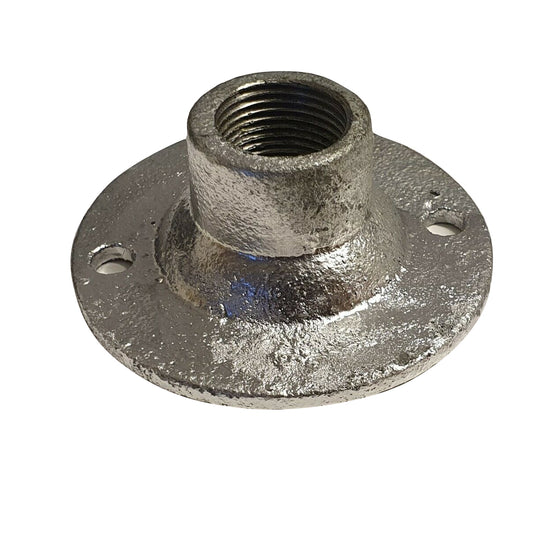 20 mm verzinkter Temperguss mit weiblicher Rohrbasis Rohrbeleuchtungszubehör