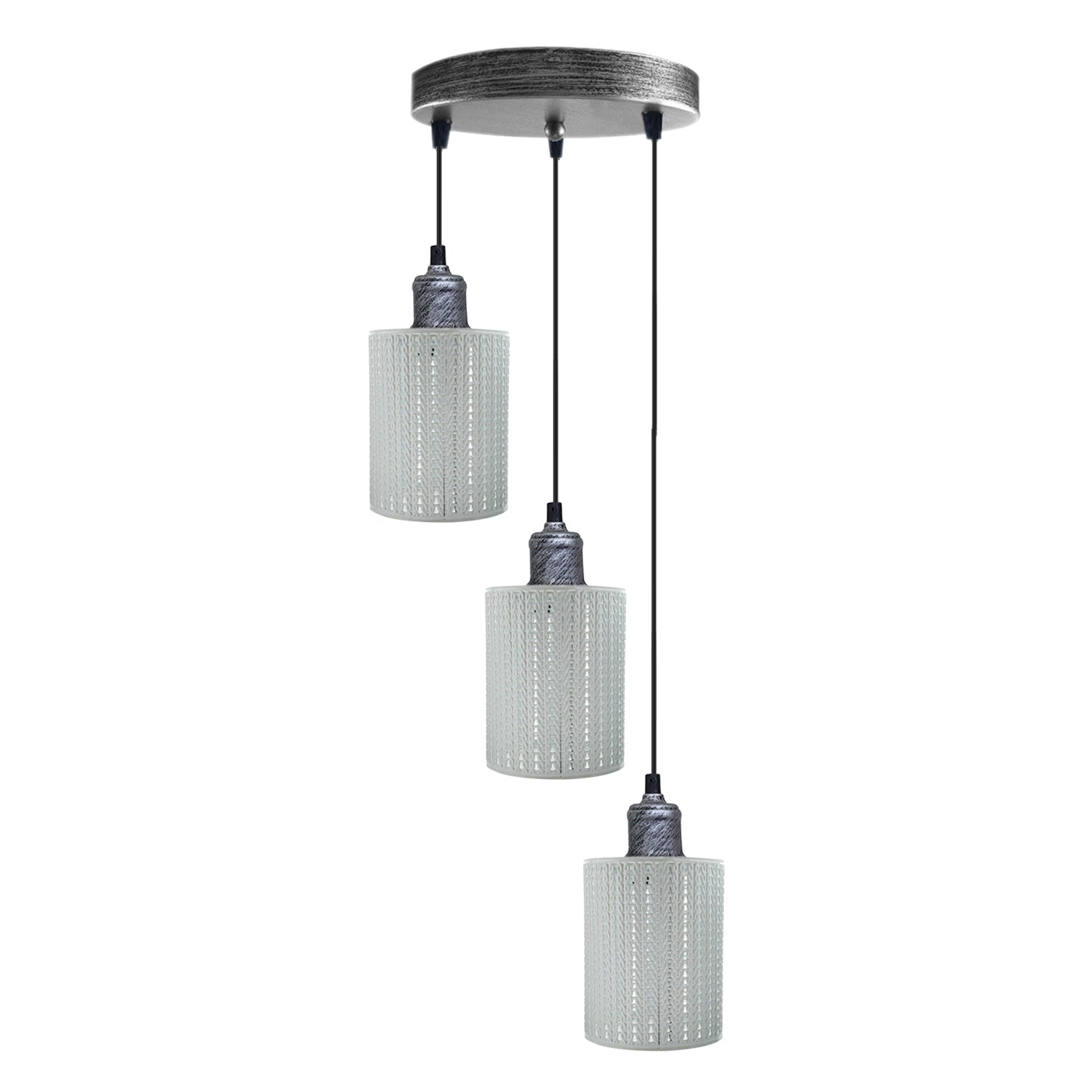 Moderne industrielle Vintage Pendelleuchte aus Metall Día Hollow Hanging Craft Pendelleuchte