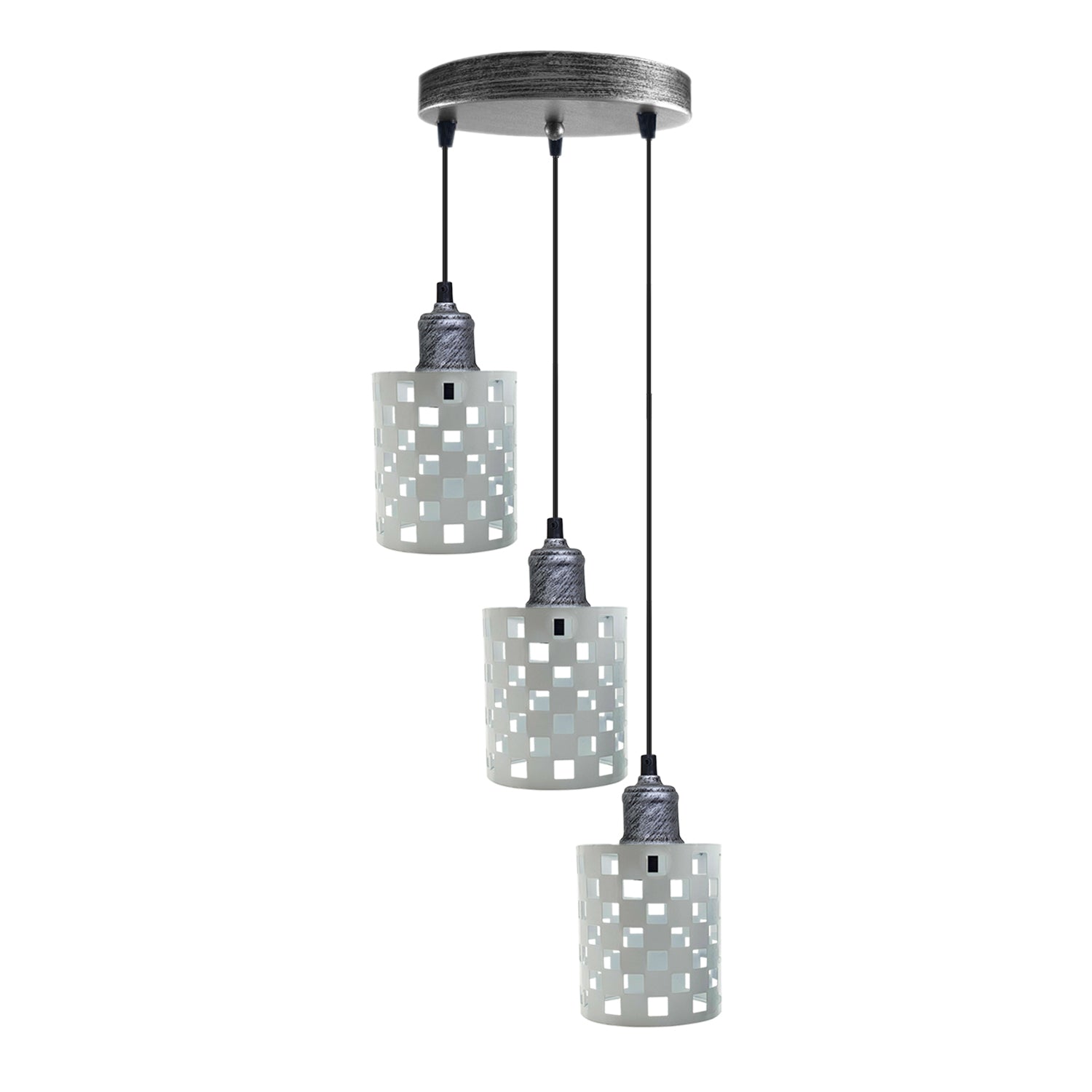 Moderne industrielle Vintage Pendelleuchte aus Metall Día Hollow Hanging Craft Pendelleuchte
