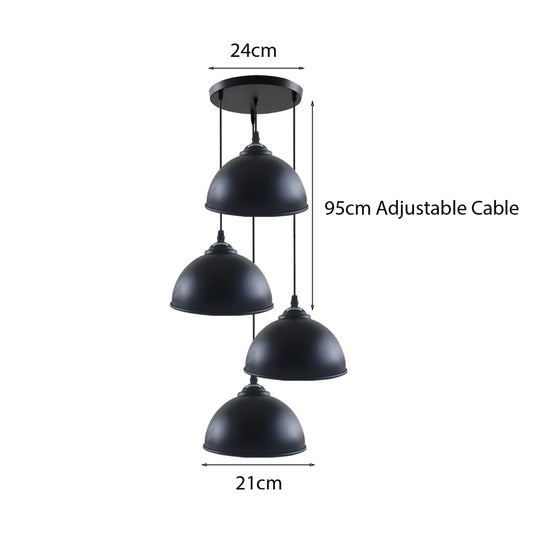Pendelleuchte Cluster Leuchten E27 Sockel Hängeleuchte