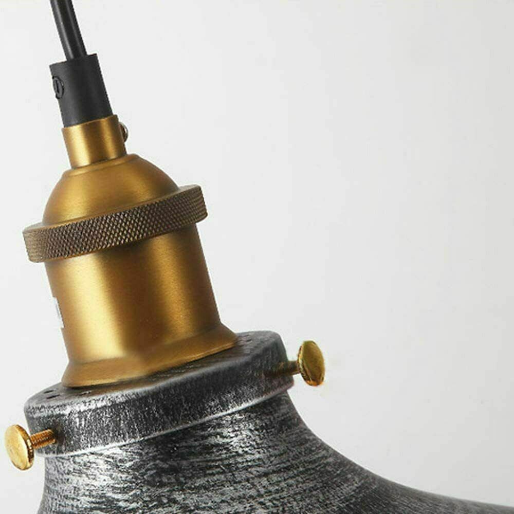 Pendelleuchte Metall E27 Retro Industrial Vintage Hängelampe Decken