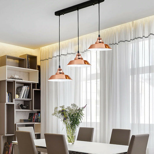 Pendelleuchte 3 flammig höhenverstellbar Esszimmer