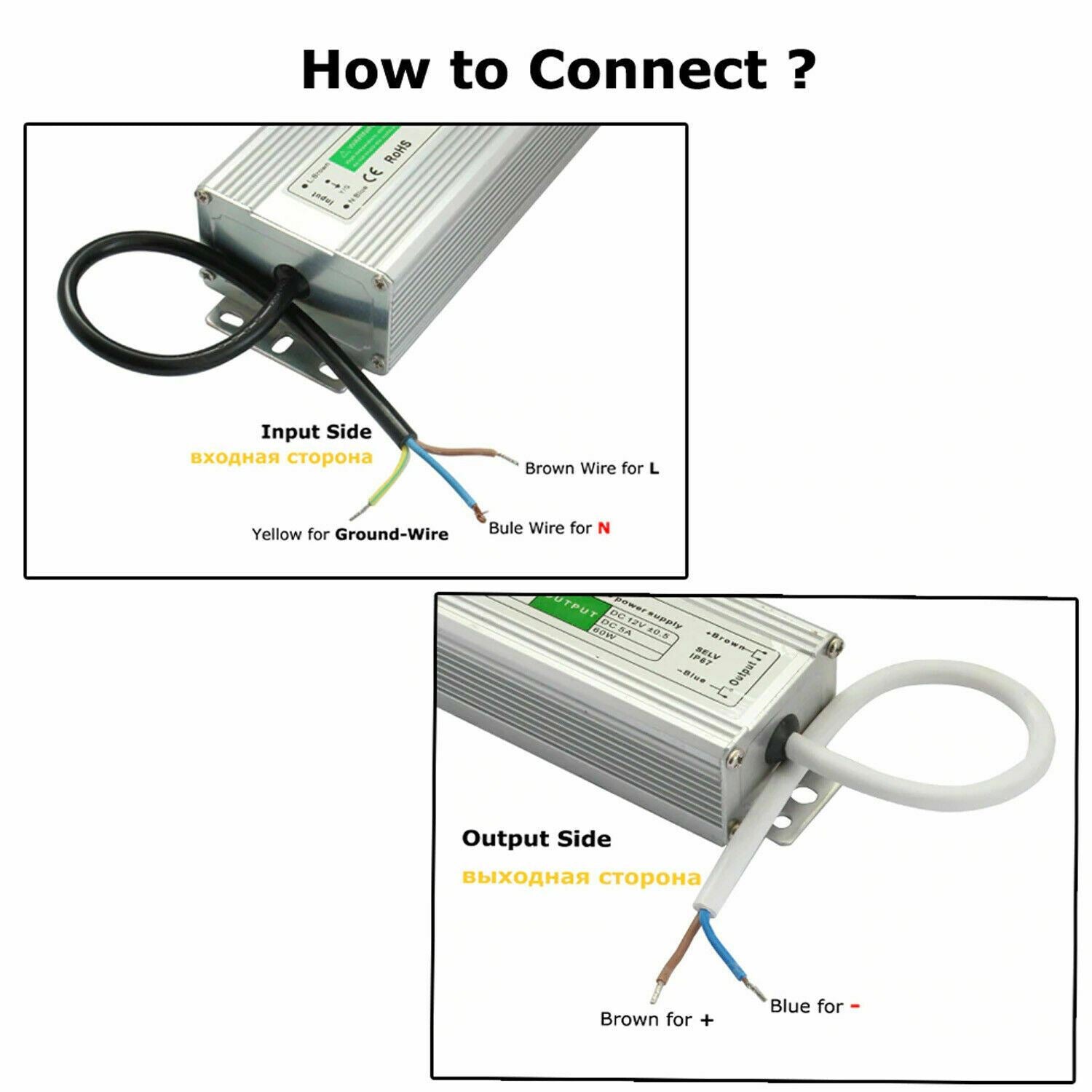High Quality 12V Switching Power Supply & LED Power Supply - Reliable Power Source - Description image