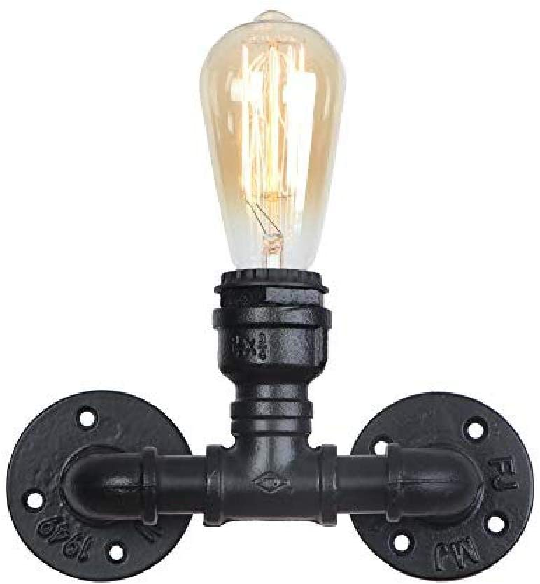 LED Wandleuchte Lampe aus Rohren