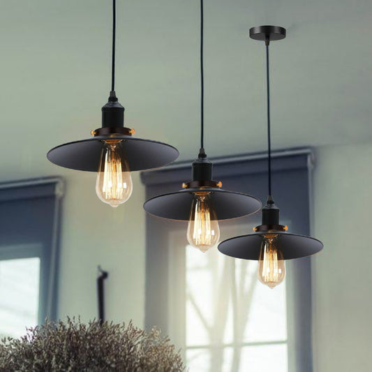 Landhausstil schwarze pendelleuchte