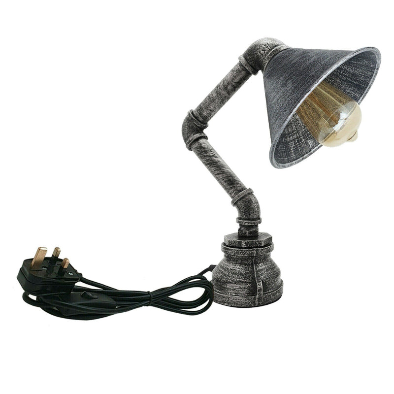 Moderne Tischlampe Schwarz Rohr Innen Wandleuchte