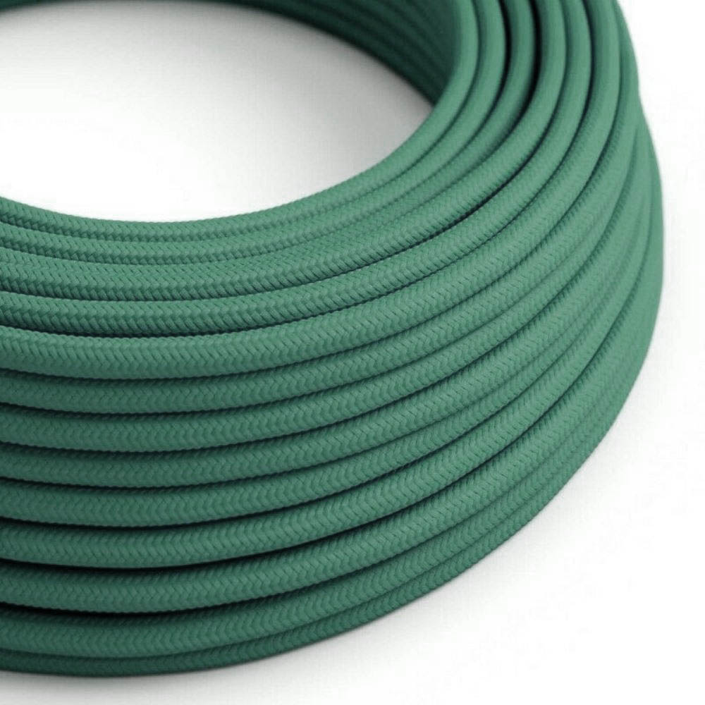 Vintage Fabrik 1m/5m/10m Farbe runder 2-Kern Kabel