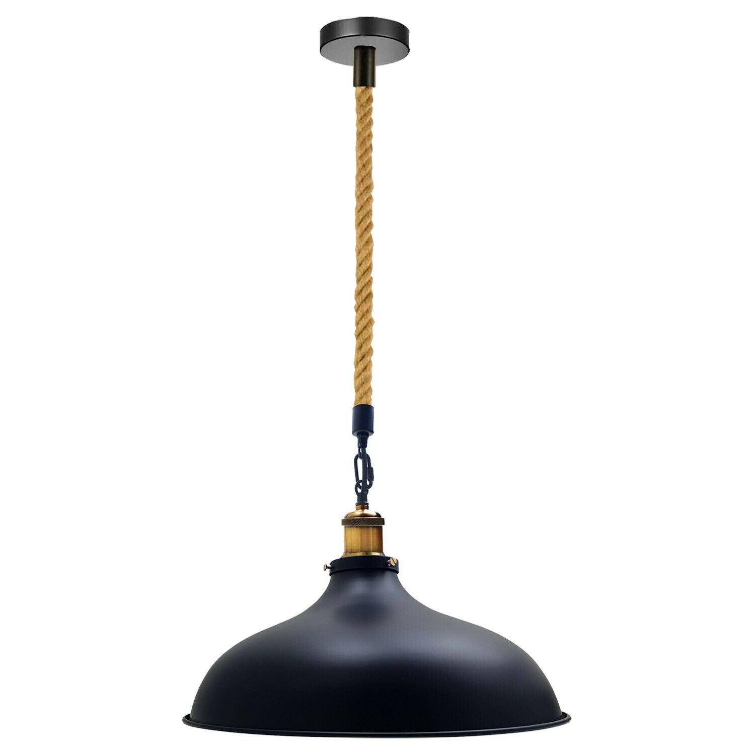 Vintage Industrial Retro Loft Style Deckenpendelleuchte Lampenschirm Rustikale