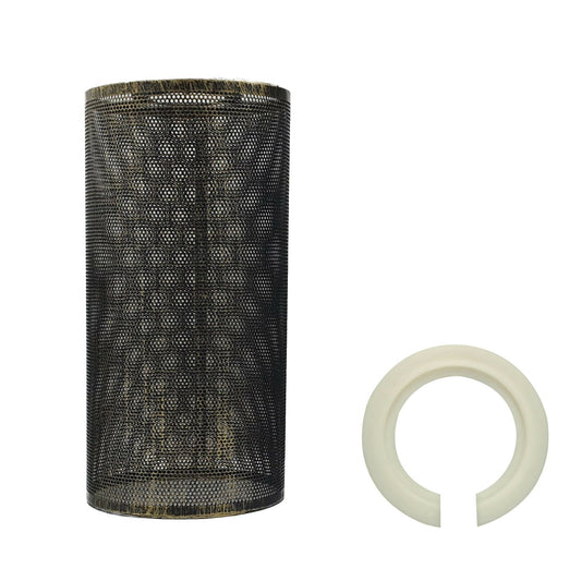 Easy Fit Drum Lampenschirm Pendelleuchte Shade Brushed Brass Color