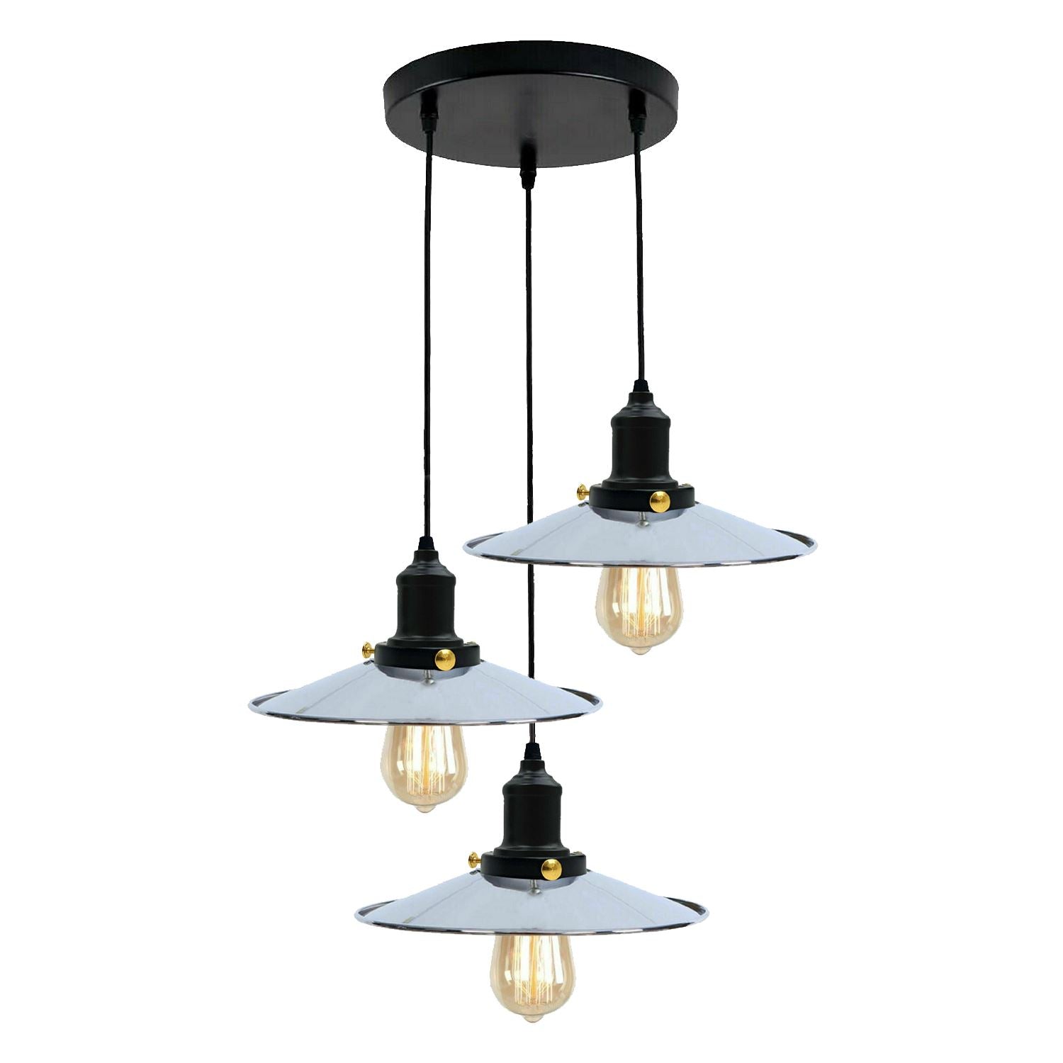Retro Deckenlampe Industrie Tisch Pendelleuchte Hängelampe Esstisch Wohnzimmer