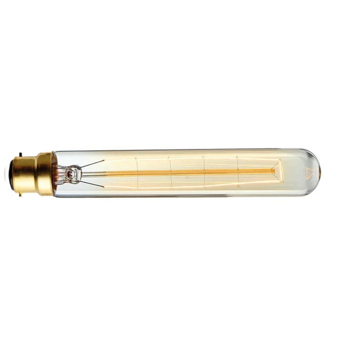 Vintage Filament Glühlampe Edison Tall Bulb Dimmbar B22 E27 Dekoratives Industrielicht ~