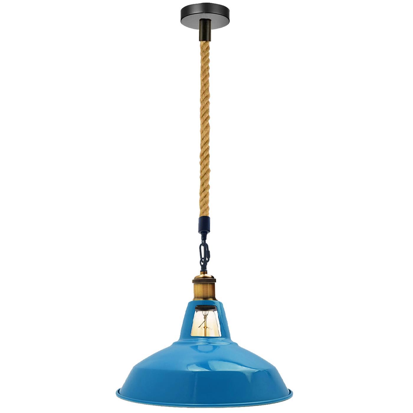 Industrieller moderner Retro-Vintage-Stil Deckenpendelleuchte Kronleuchter Lampenschirm
