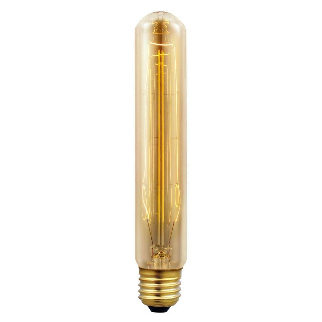 Vintage Filament Glühlampe Edison Tall Bulb Dimmbar B22 E27 Dekoratives Industrielicht ~