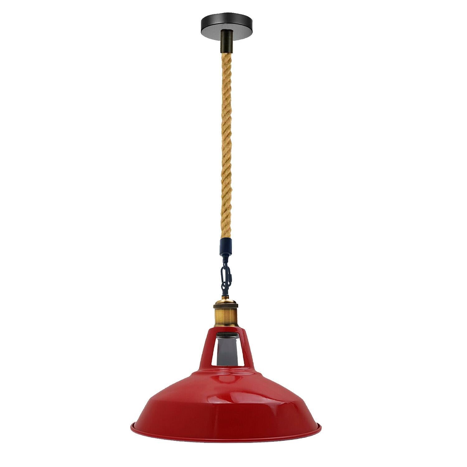 Industrieller moderner Retro-Vintage-Stil Deckenpendelleuchte Kronleuchter Lampenschirm