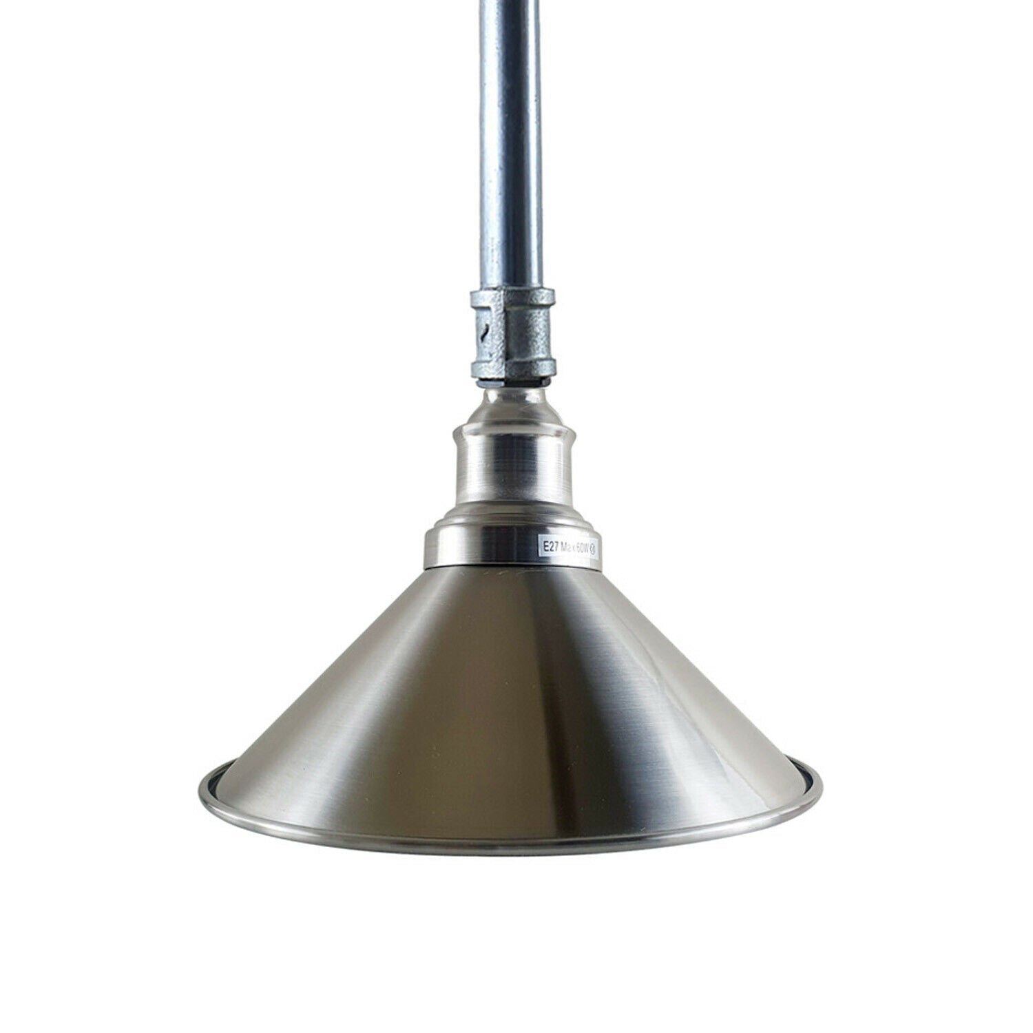 Retro hängend Vintage Industriell Modern Licht Metall Deckenrohr Pendelschirm LEDSone DE-6