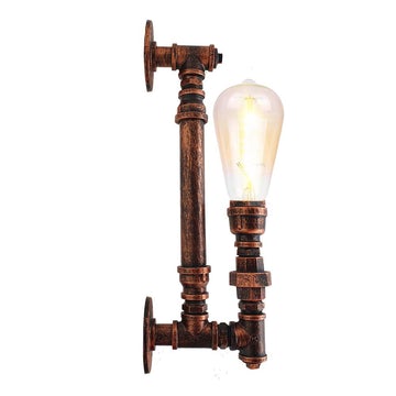 Lampe rohr mit Glühlampe Innenbereich Wandleuchte