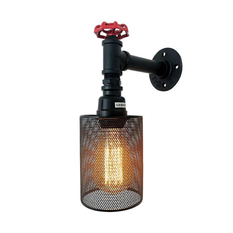 Rohr wandleuchte led WandLampe Wasserrohr Decke