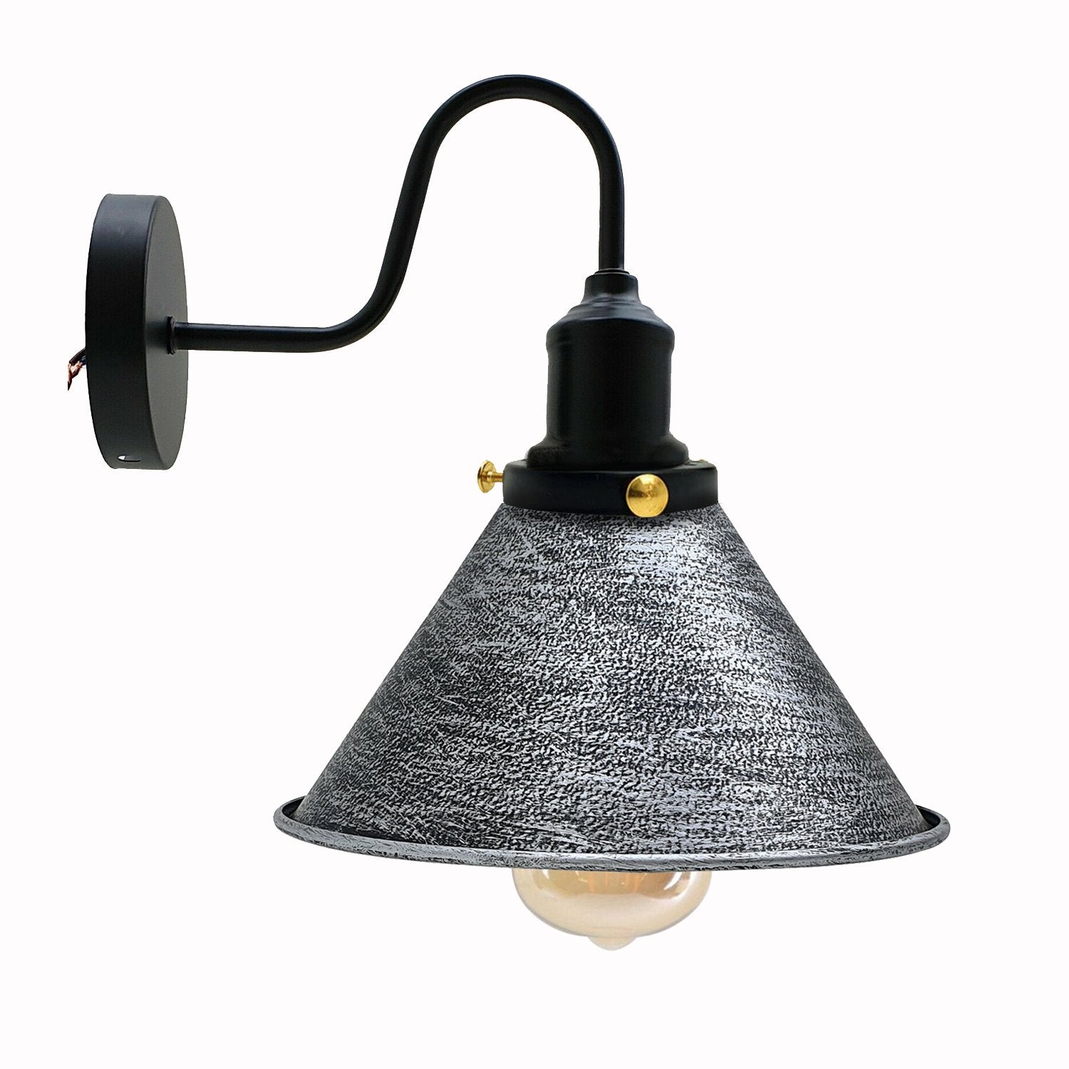 Wandleuchte innen
Konische metall Wandlampe