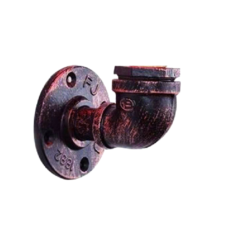 E27 Industrial Retro Style Light Steampunk Wandleuchte Wasserpfeifenlampe Rustikal Rot LEDSone DE