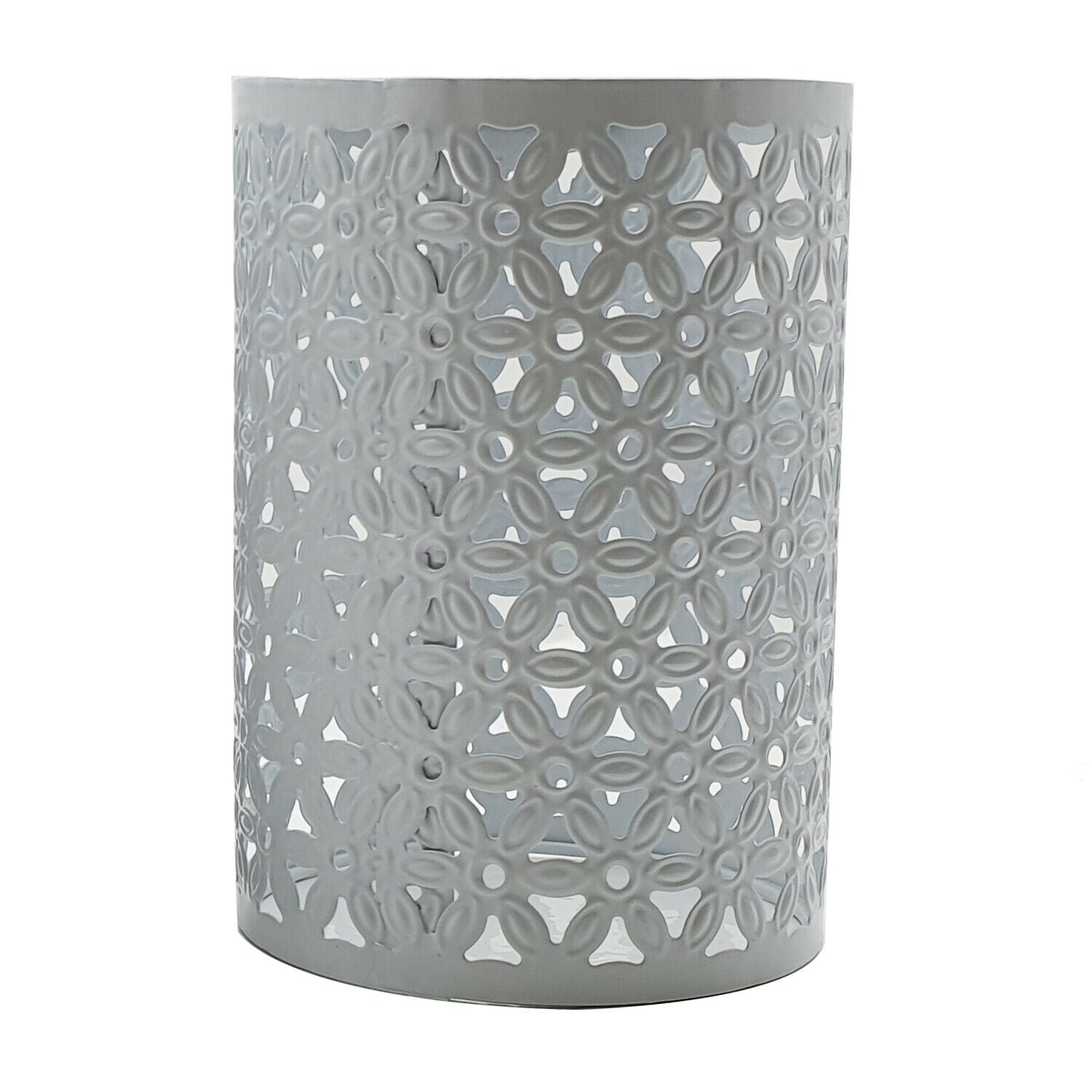 Metallene Vintage Lampe mit einzigartigem Muster | Stilvolle Beleuchtung