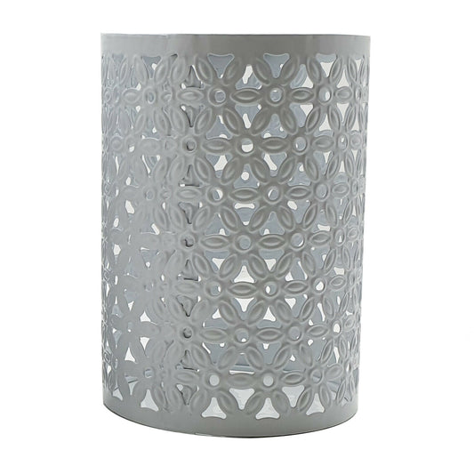 Metallene Vintage Lampe mit einzigartigem Muster | Stilvolle Beleuchtung