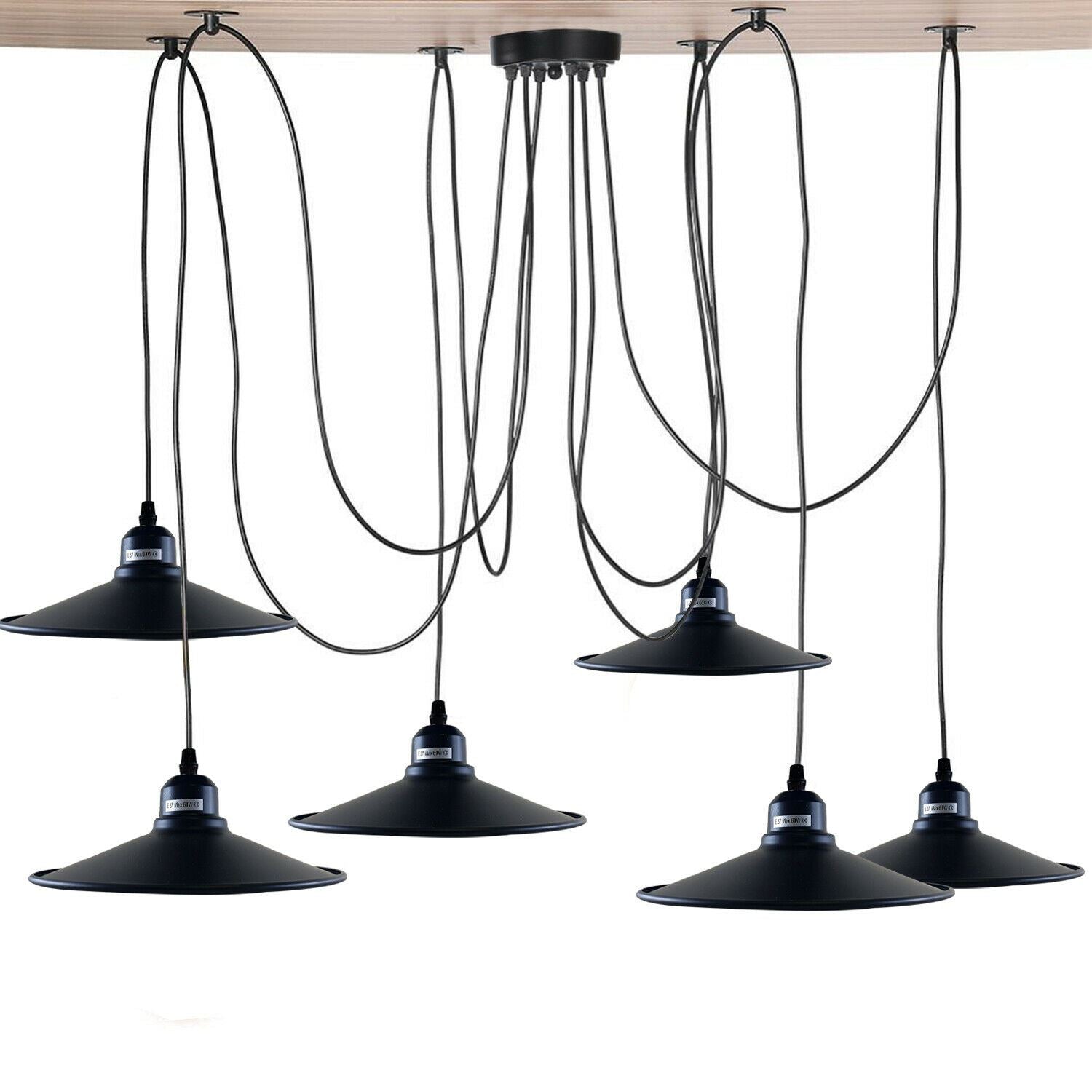 Spinnenlampe Decke 6 Flamig Wohnzimmerbeleuchtung