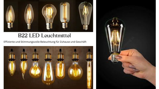 B22-LED-Leuchtmittel