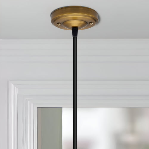 Vintage loftsbaldakin til LED-pære pendellampe ~ 2971