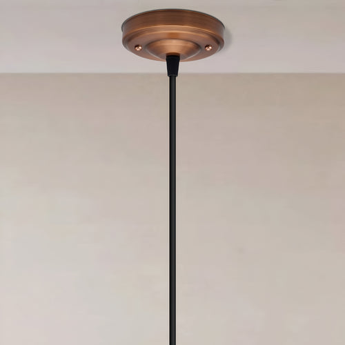 Moderne loftroset 108 mm hængelampe ~ 2967