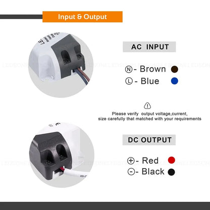 AC-DC Transformator LED-Treiber 3W 7W 12W 18W 25W 36W 50W 300mA