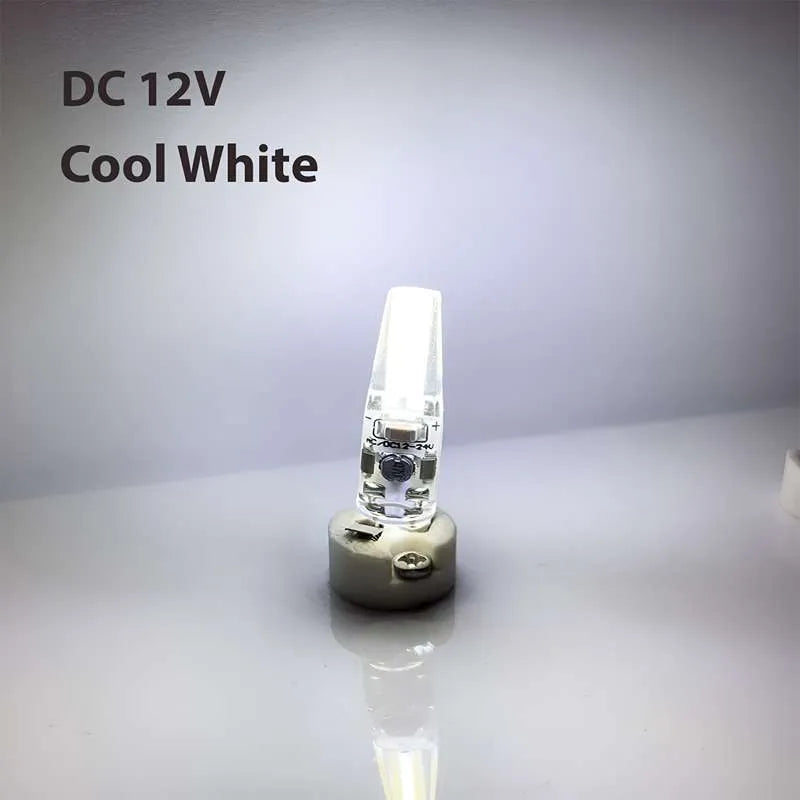 G4 COB Chip 3W Kaltweiß DC12V / Warmweiß AC220V LED Licht ersetzt Halogenlampe Abstrahlwinkel 360 Grad ~ 2624